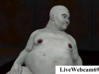 3D Hentai forced to fuck slave slattern - LiveWebcam69.com