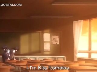 Big titted anime X rated movie bomb jumps peter on