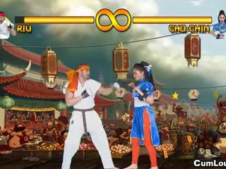 Marta לָה croft ב רחוב fighter xxx וידאו פרודיה